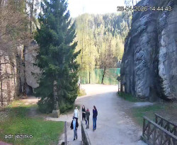 Vstup do skal, Pískovna