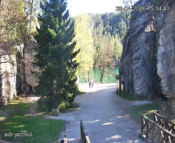 Vstup do skal, Pískovna