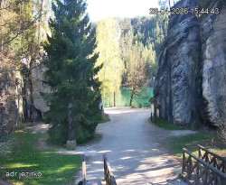 Vstup do skal, Pískovna