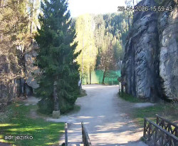 Vstup do skal, Pískovna