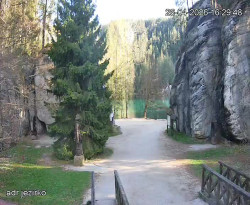 Vstup do skal, Pískovna