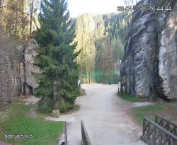 Vstup do skal, Pískovna