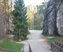 Vstup do skal, Pískovna