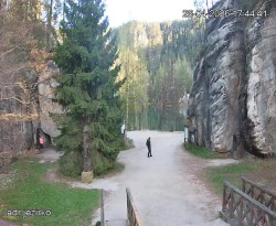 Vstup do skal, Pískovna