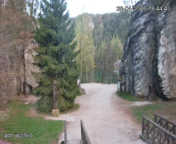 Vstup do skal, Pískovna