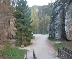 Vstup do skal, Pískovna