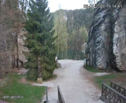 Vstup do skal, Pískovna