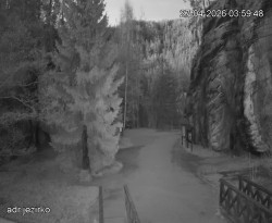 Vstup do skal, Pískovna