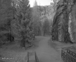 Vstup do skal, Pískovna