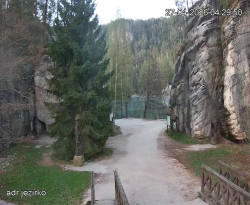 Vstup do skal, Pískovna