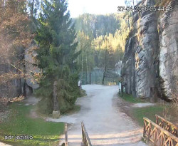 Vstup do skal, Pískovna