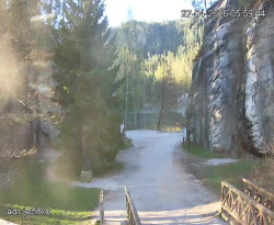 Vstup do skal, Pískovna