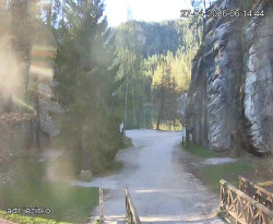 Vstup do skal, Pískovna