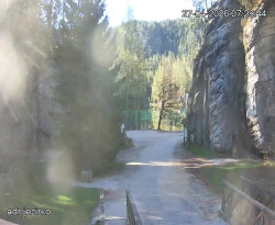 Vstup do skal, Pískovna