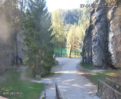 Vstup do skal, Pískovna