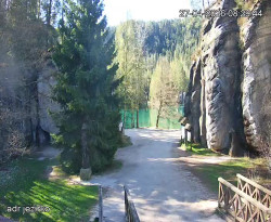 Vstup do skal, Pískovna