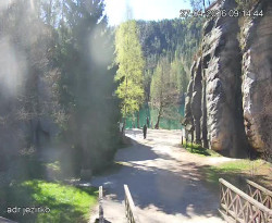 Vstup do skal, Pískovna