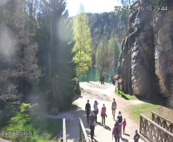 Vstup do skal, Pískovna