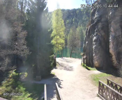 Vstup do skal, Pískovna