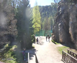 Vstup do skal, Pískovna