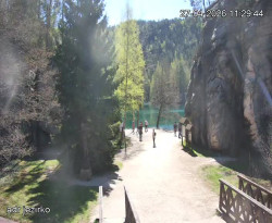 Vstup do skal, Pískovna