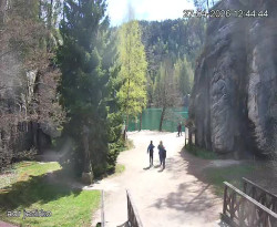 Vstup do skal, Pískovna