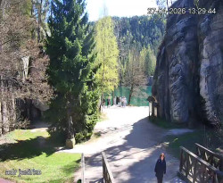 Vstup do skal, Pískovna