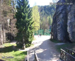 Vstup do skal, Pískovna