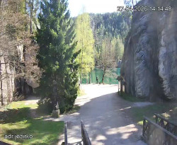 Vstup do skal, Pískovna