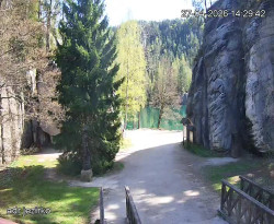 Vstup do skal, Pískovna