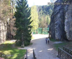 Vstup do skal, Pískovna