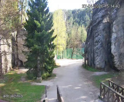 Vstup do skal, Pískovna