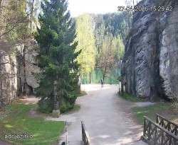 Vstup do skal, Pískovna