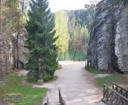 Vstup do skal, Pískovna