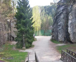 Vstup do skal, Pískovna