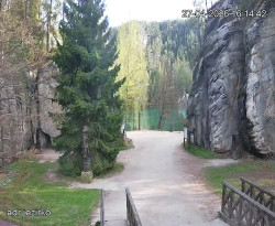 Vstup do skal, Pískovna