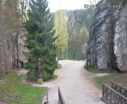 Vstup do skal, Pískovna