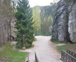 Vstup do skal, Pískovna