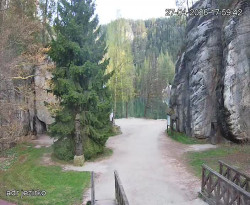 Vstup do skal, Pískovna