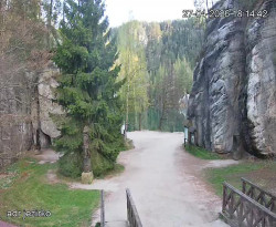 Vstup do skal, Pískovna