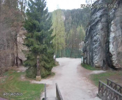 Vstup do skal, Pískovna