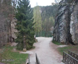 Vstup do skal, Pískovna