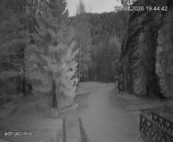 Vstup do skal, Pískovna