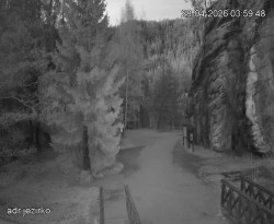 Vstup do skal, Pískovna