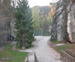 Vstup do skal, Pískovna