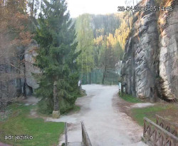 Vstup do skal, Pískovna