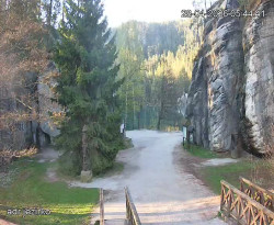 Vstup do skal, Pískovna