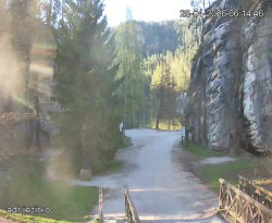 Vstup do skal, Pískovna