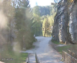 Vstup do skal, Pískovna