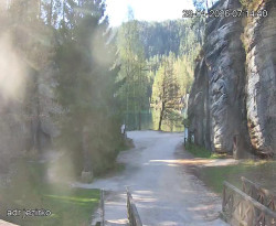 Vstup do skal, Pískovna